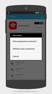 WiFiKey android App screenshot 2